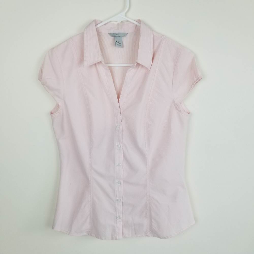 🎁3for15 H&M Light Pink Blouse